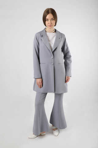 Spanish Trousers Jacket & Pants Suit Gray - 3
