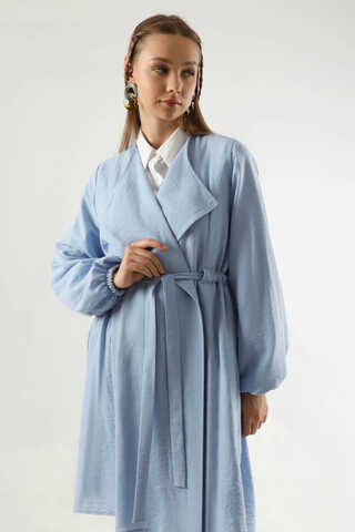 Spanish Trousers Kimono Suit Baby Blue - 2