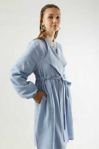 Spanish Trousers Kimono Suit Baby Blue - 4