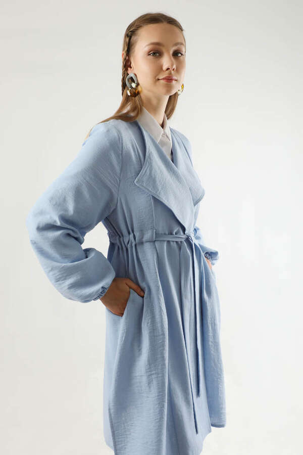 Spanish Trousers Kimono Suit Baby Blue - 4