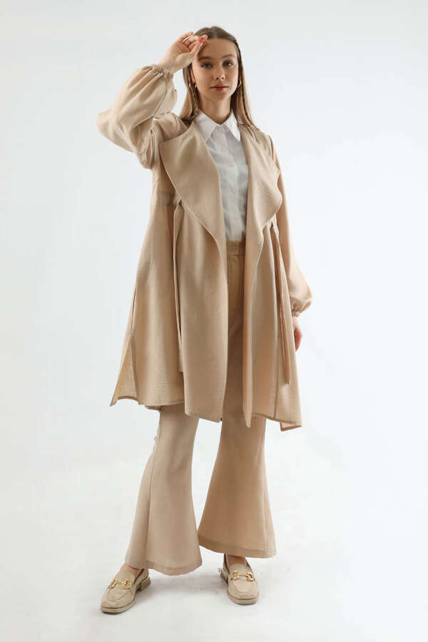 Spanish Trousers Kimono Suit Stone - 1