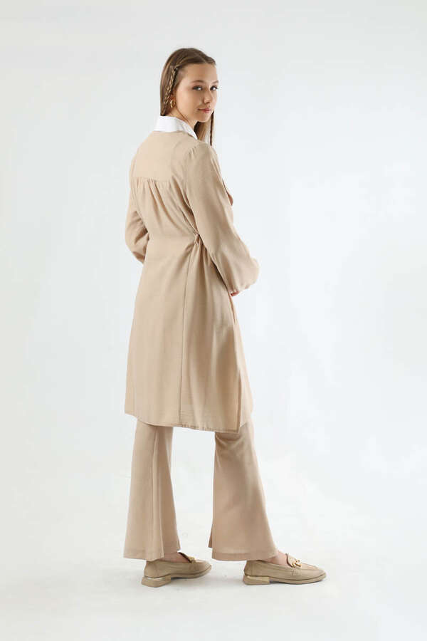 Spanish Trousers Kimono Suit Stone - 5