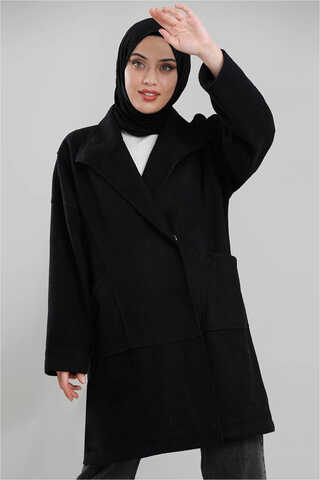Stamp Coat Black - 1