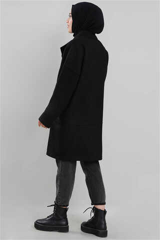 Stamp Coat Black - 3