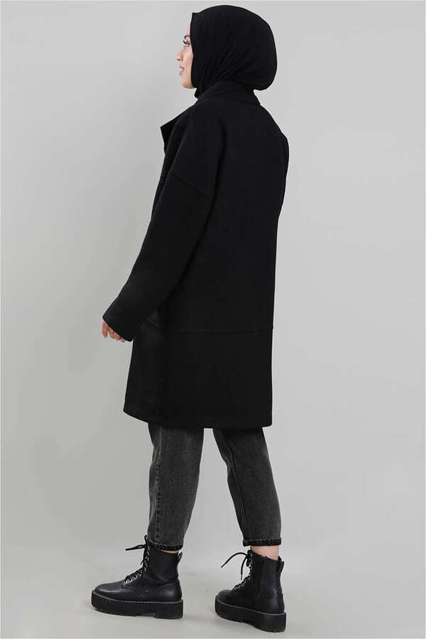 Stamp Coat Black - 3