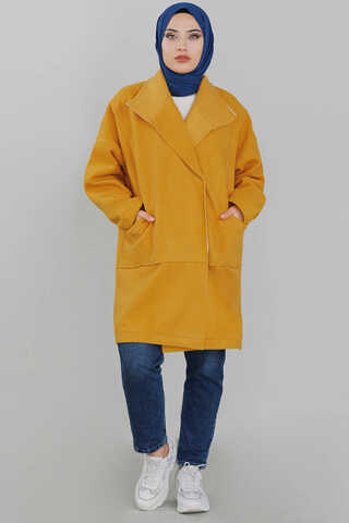 Stamp Coat Dark Yellow - 1