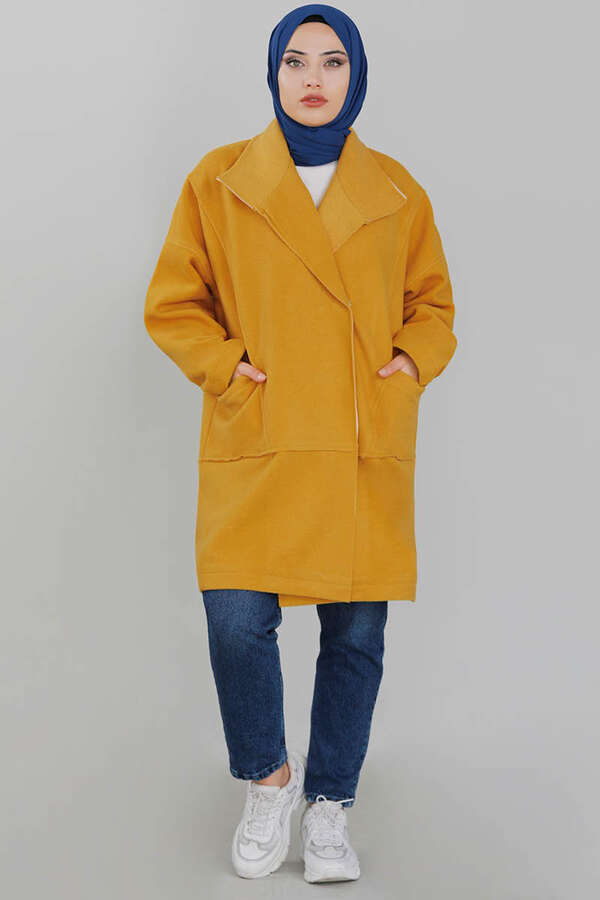 Stamp Coat Dark Yellow 