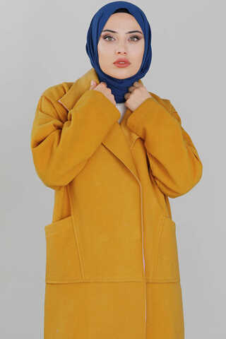 Stamp Coat Dark Yellow - 2