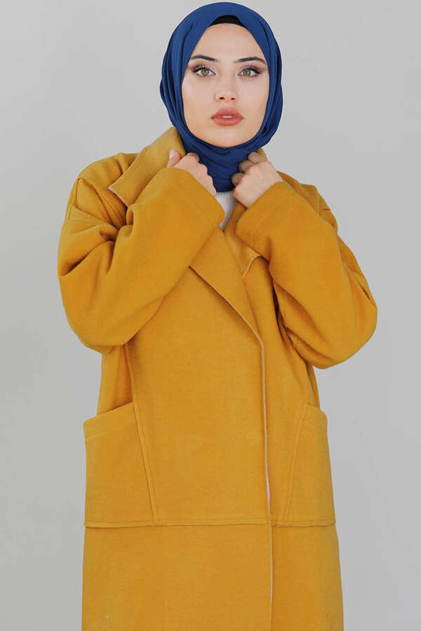 Stamp Coat Dark Yellow - 2