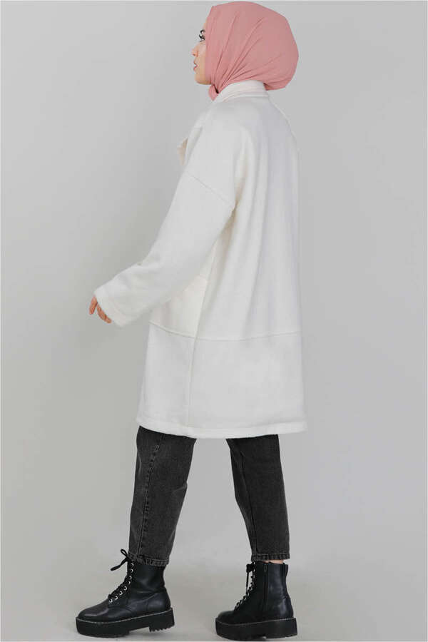 Classy Stamp Coat Black - 3