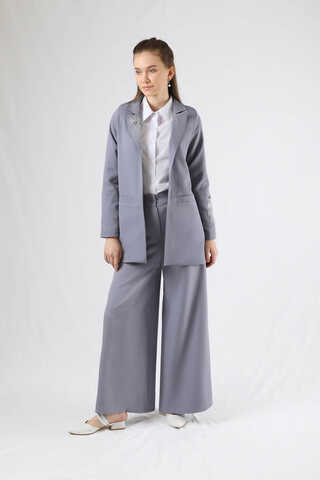 Stone Jacket Suit Gray - 3