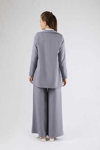 Stone Jacket Suit Gray - 5