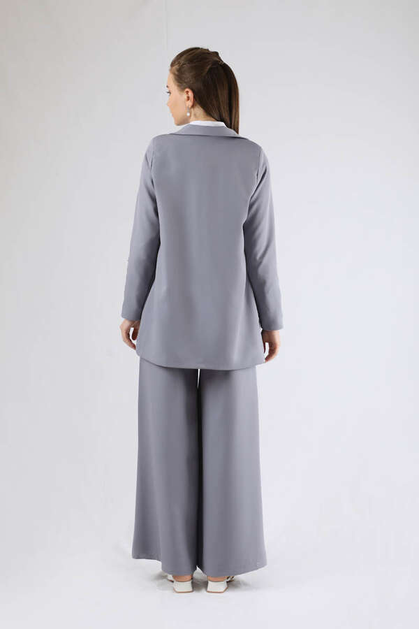 Stone Jacket Suit Gray - 5