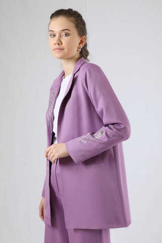 Stone Jacket Suit Lilac - 2