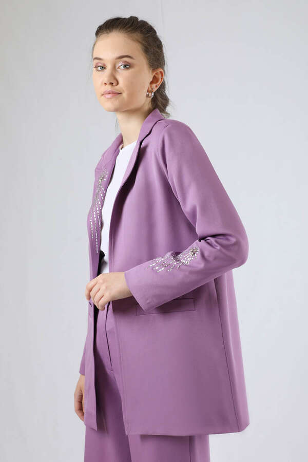 Stone Jacket Suit Lilac - 2