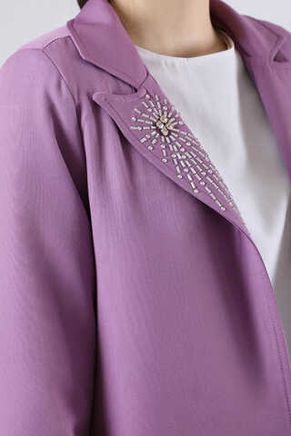 Stone Jacket Suit Lilac - 3