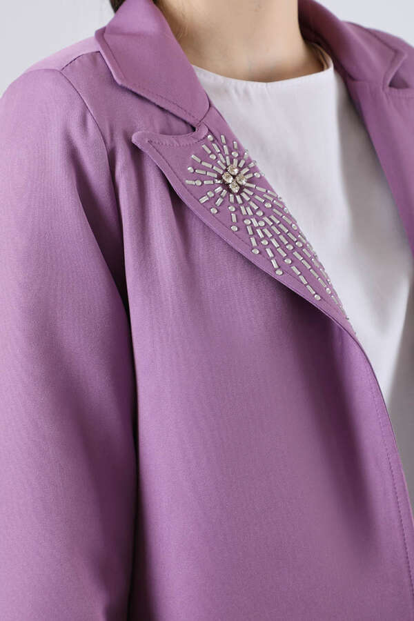 Stone Jacket Suit Lilac - 3