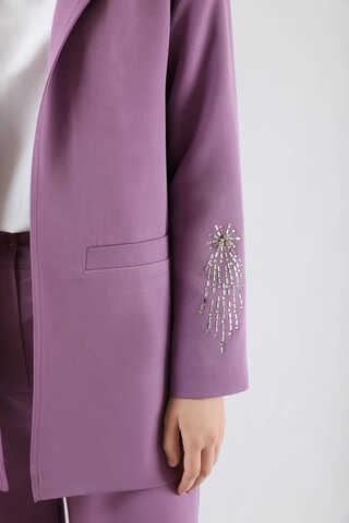 Stone Jacket Suit Lilac - 5