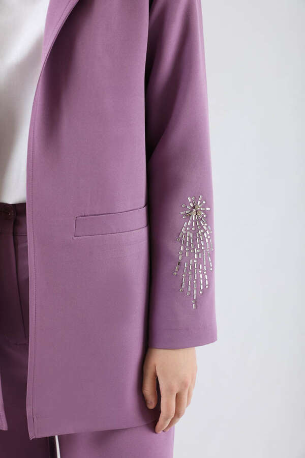 Stone Jacket Suit Lilac - 5