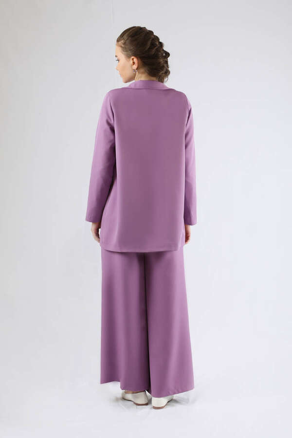 Stone Jacket Suit Lilac - 6