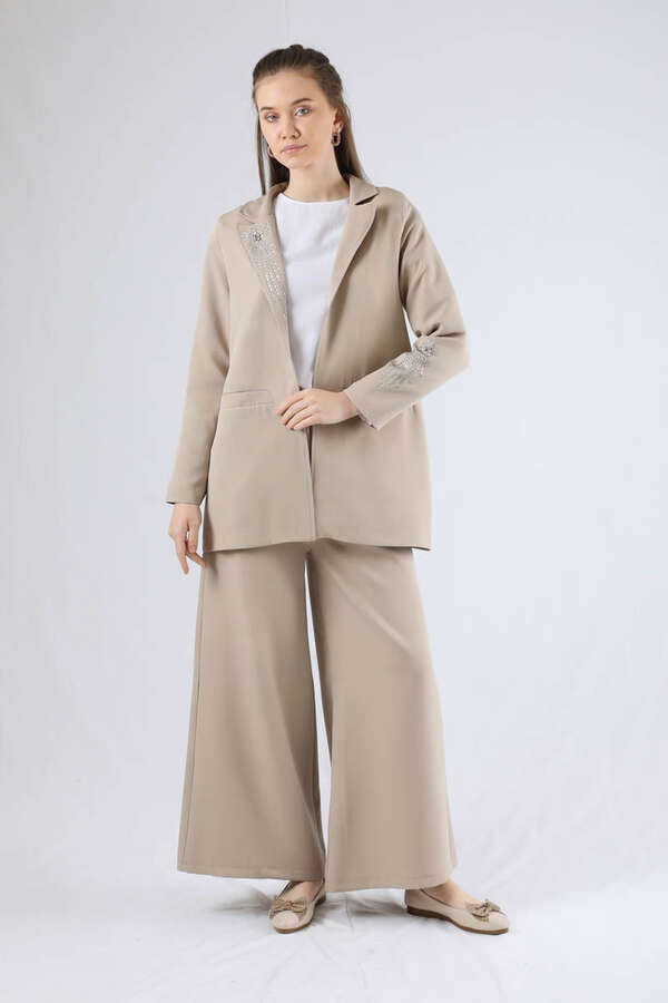 Stone Jacket Suit Stone - 3