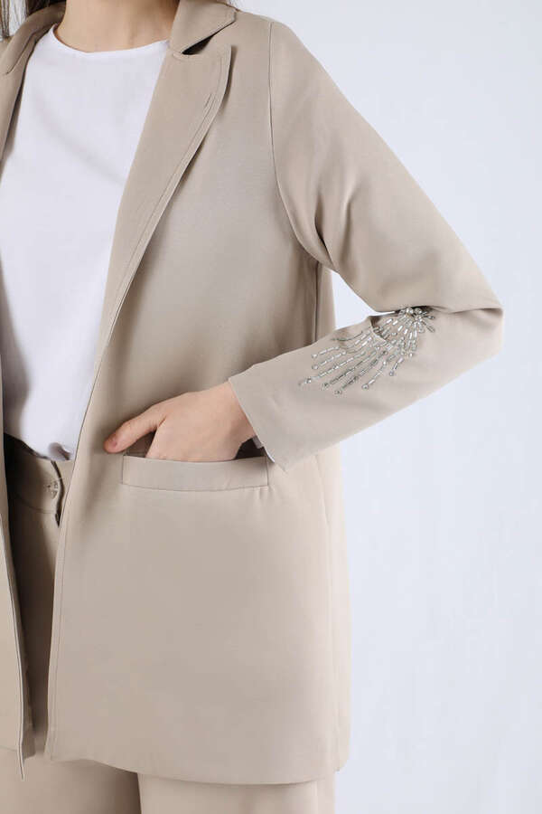 Stone Jacket Suit Stone - 4