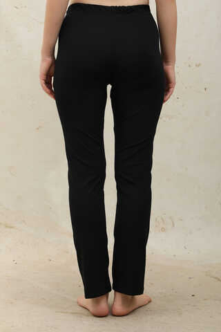 Straight-Leg Legging Swimsuit Black - 5