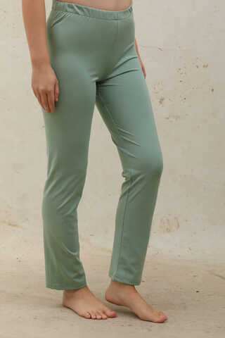 Straight-Leg Legging Swimsuit Mint Green - 1