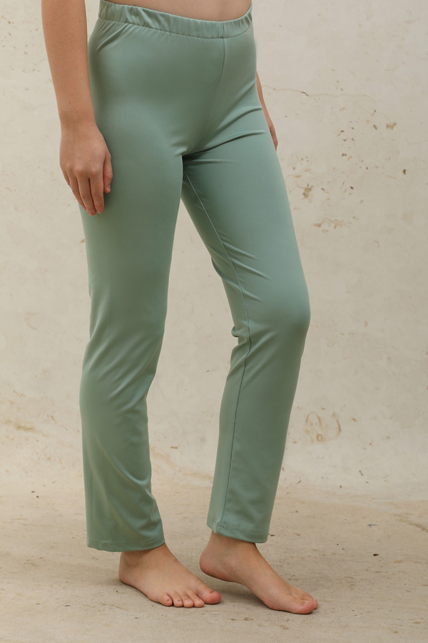 Straight-Leg Legging Swimsuit Mint Green - 1