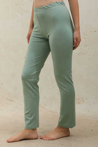 Straight-Leg Legging Swimsuit Mint Green - 3