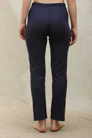 Straight-Leg Legging Swimsuit Navy Blue - 5