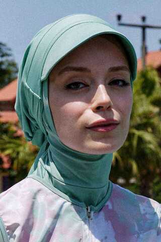 Swimsuit Cap Aqua Green - 1