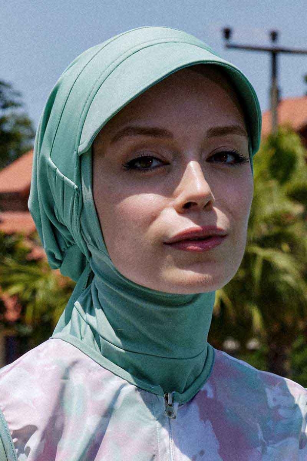 Swimsuit Cap Aqua Green 