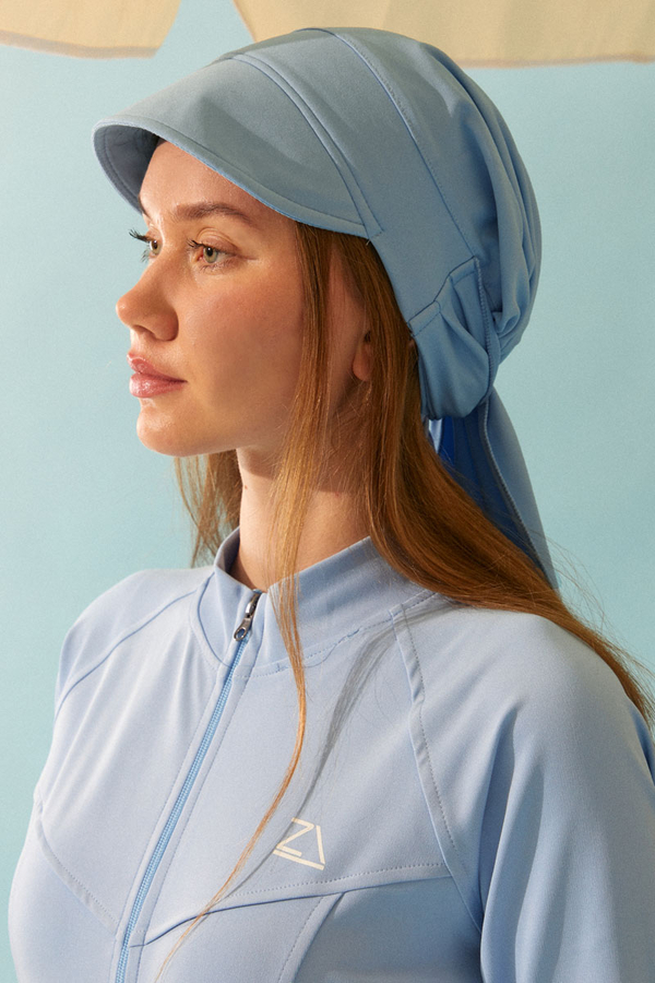 Swimsuit Cap Baby Blue - 3
