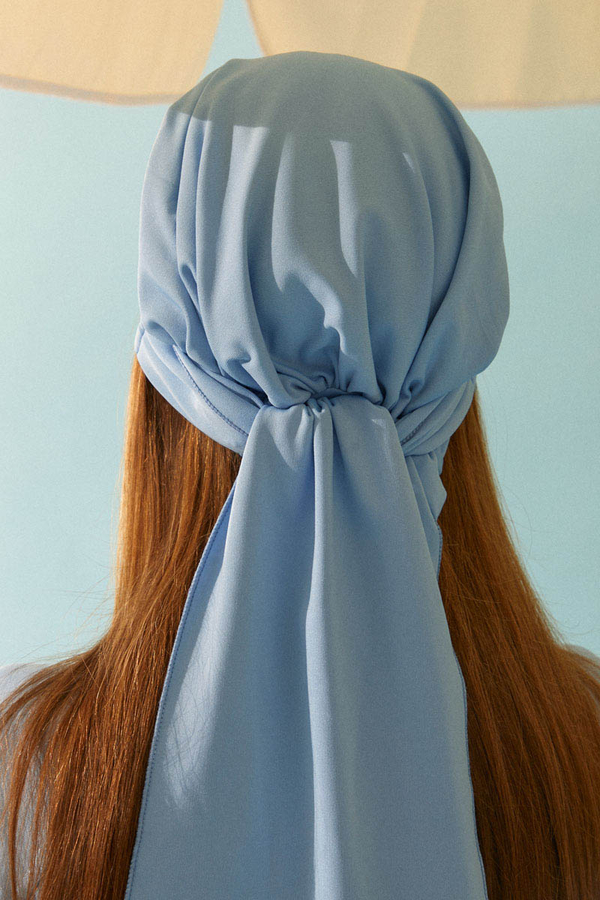 Swimsuit Cap Baby Blue - 4