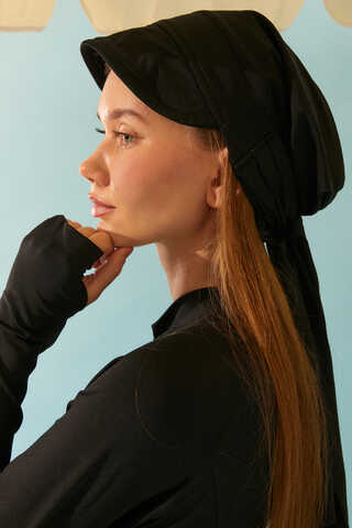 Swimsuit Cap Black - 3
