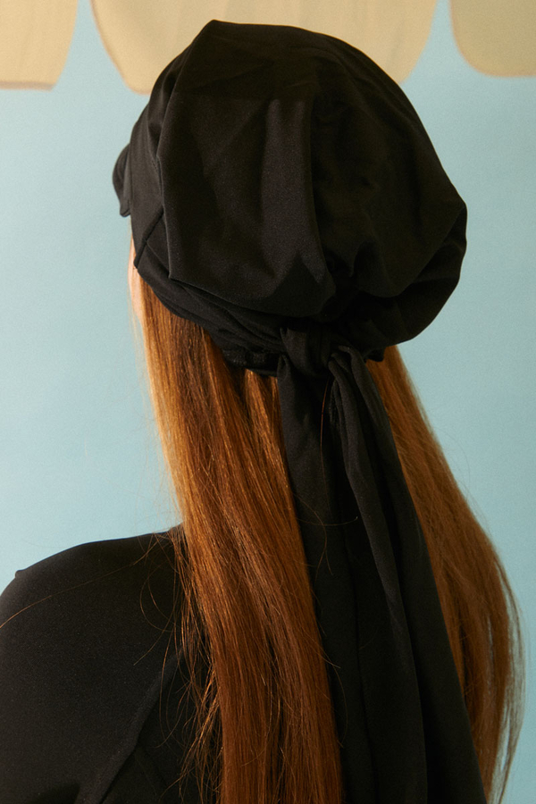 Swimsuit Cap Black - 4