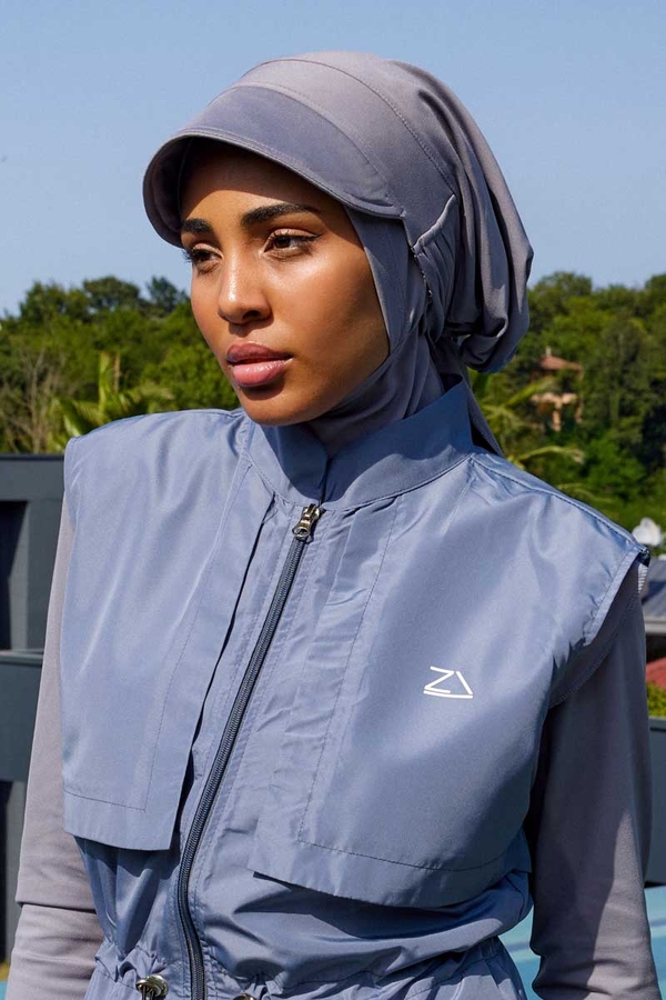 Swimsuit Cap Grey - 4