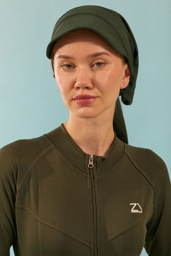 Swimsuit Cap Khaki - 3