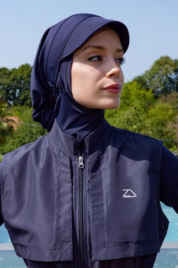 Swimsuit Cap Navy - 5