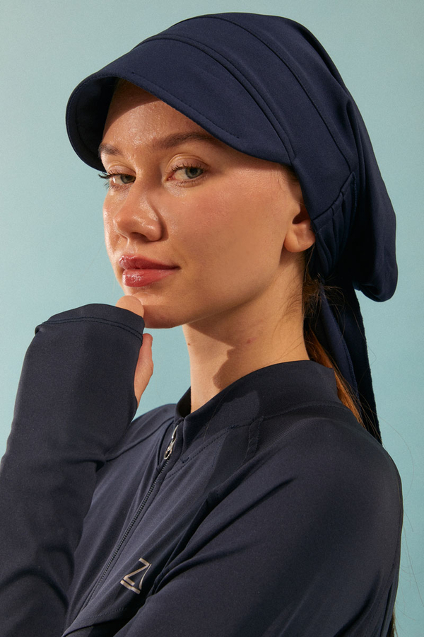 Swimsuit Cap Navy - 3