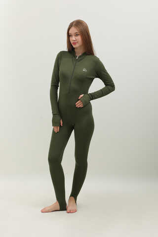 Tam Vücut Dalgıç Mayo Haki - 3