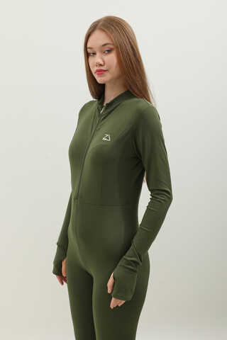 Tam Vücut Dalgıç Mayo Haki - 2