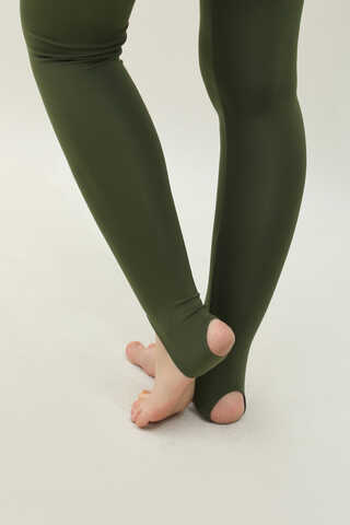 Tam Vücut Dalgıç Mayo Haki - 5