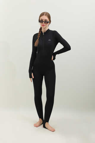Tam Vücut Dalgıç Mayo Siyah - 2