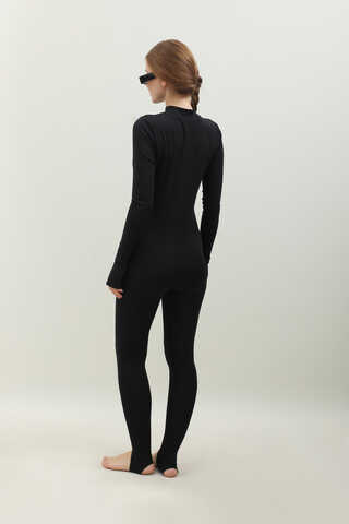 Tam Vücut Dalgıç Mayo Siyah - 6