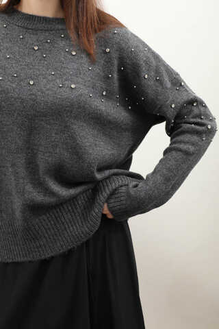 Taşlı Kazak Antrasit - 2