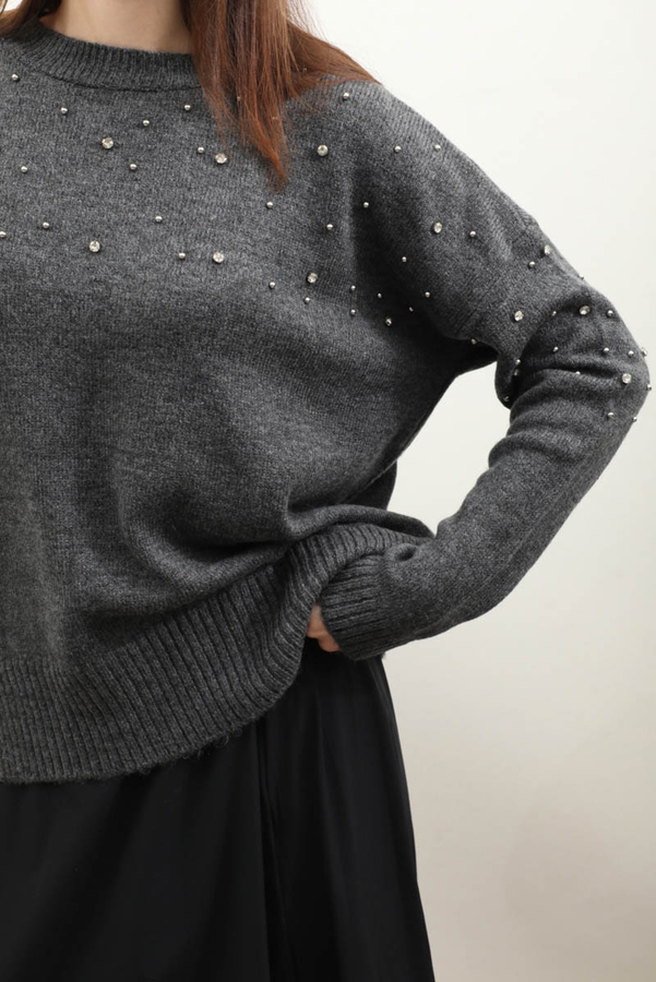 Taşlı Kazak Antrasit - 2