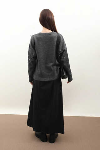 Taşlı Kazak Antrasit - 9