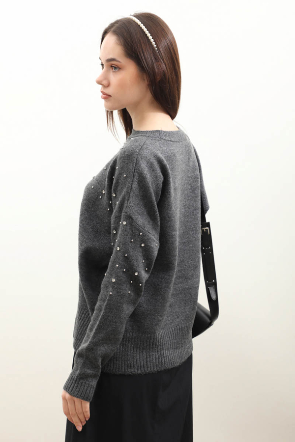 Taşlı Kazak Antrasit - 8